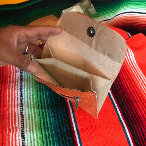 Women’s leather wallet ( hand made ) - Picture 4 of 6